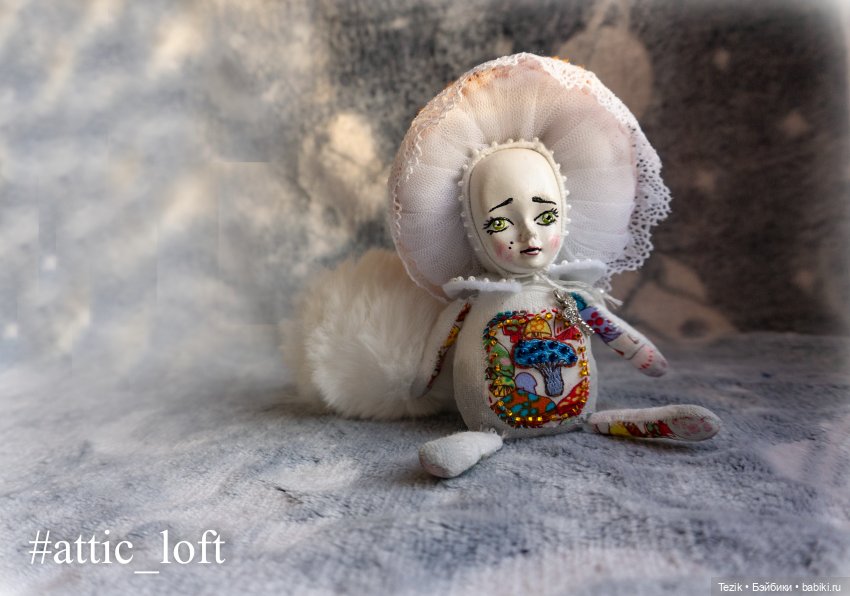 Грибочек Teddy Doll — Авторские мишки Тедди и друзья: фото (фото 2)