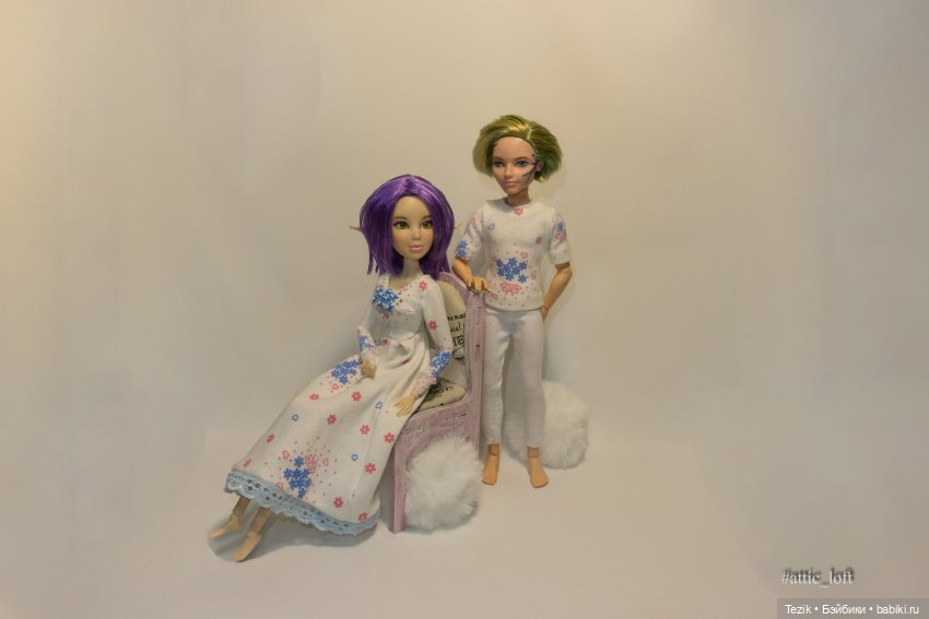 Terrakotta fox — Авторские шарнирные текстильные кук (фото 10)