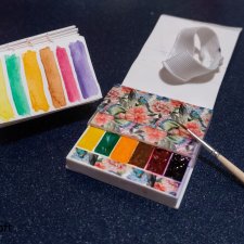 Маленькие наборы акварели