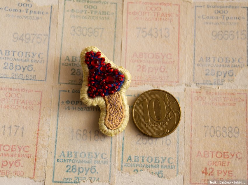 Маленькие брошки — Вышивка крестиком (фото 2)