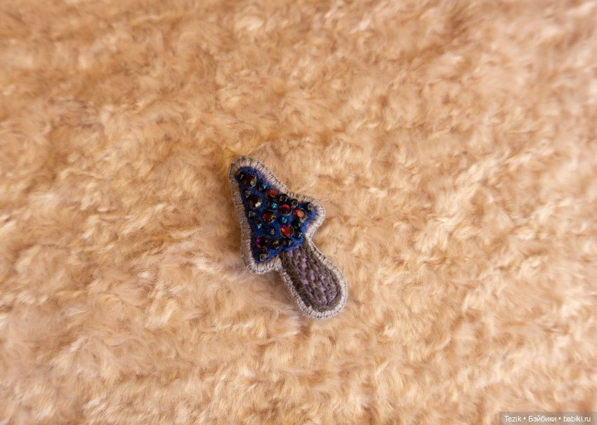 Маленькие брошки — Вышивка крестиком (фото 3)