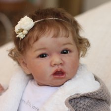 И снова Саския. Кукла реборн Инны Ершовой Алиса, Saskia by Bonnie Brown