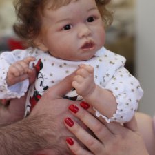 Алина, кукла реборн Инны Ершовой, Saskia by Bonnie Brown