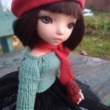 Навеяно Францией. Авторская кукла