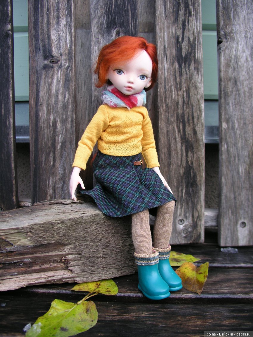 Вглядываясь в осень — Лепка авторских кукол: полимерная глина (фото 2)