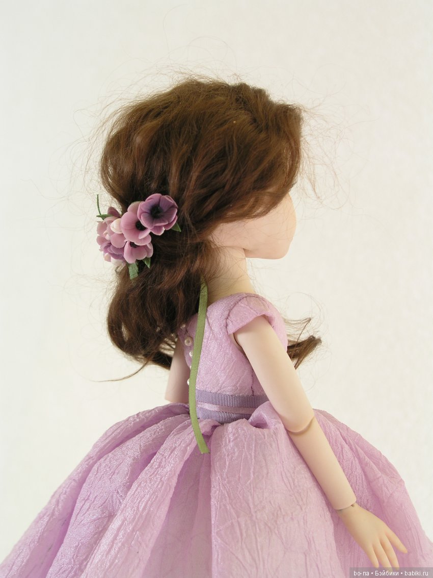 Весна, анемоны — Лепка авторских кукол: полимерная глина (фото 9)