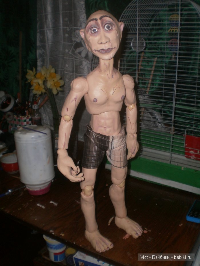 И снова я под впечатлением. Авторская кукла (фото 3)