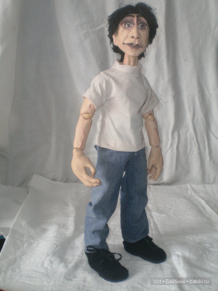 И снова я под впечатлением. Авторская кукла (фото 2)