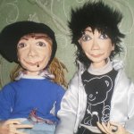 Первашки-близняшки, авторские куклы