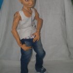 Первый житель города Первашкино. Авторская кукла