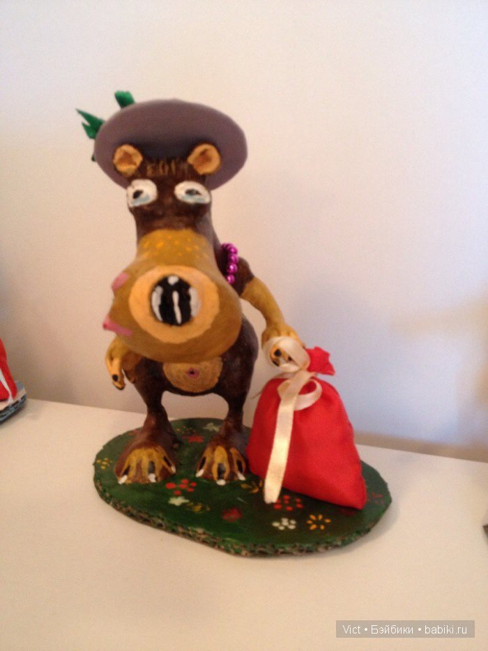 Скоро Новый год — Лепка авторских игрушек и папье