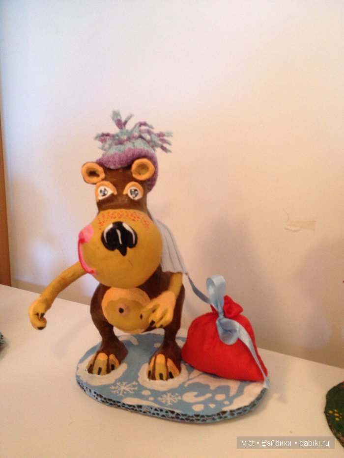 Скоро Новый год — Лепка авторских игрушек и папье (фото 3)