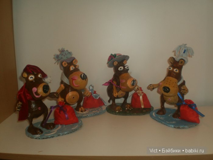 Скоро Новый год — Лепка авторских игрушек и папье (фото 5)