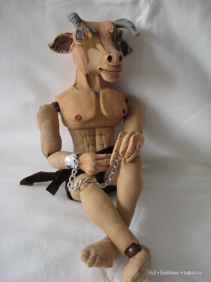 Визит к минотавру. Авторская кукла