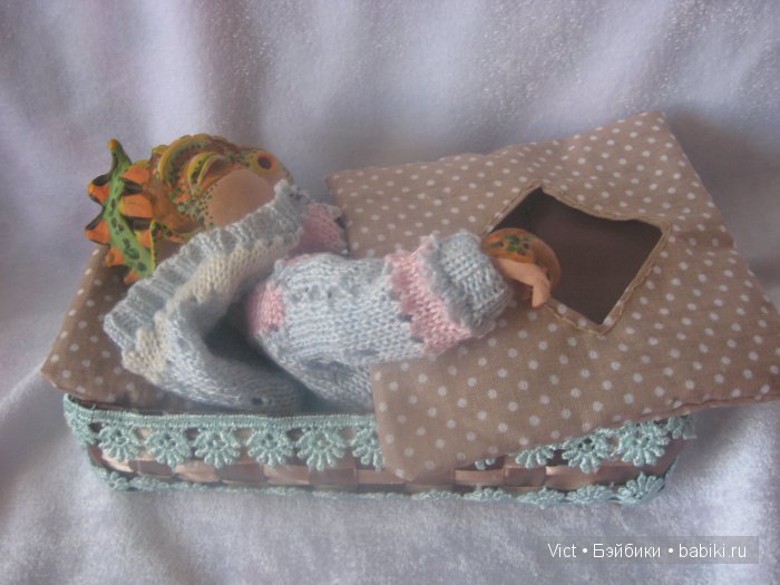 Крепко спит малыш — Лепка авторских кукол: полимерная глина (фото 7)