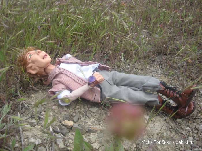 Пилот и небо. Авторские куклы