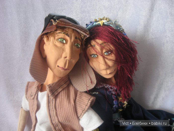 Пилот и небо. Авторские куклы (фото 6)