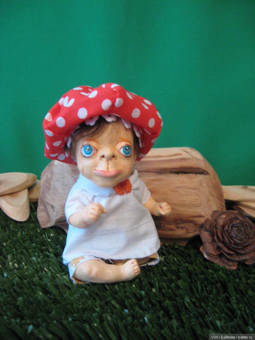 Ну хоть такие грибы — Лепка авторских игрушек и папье (фото 4)