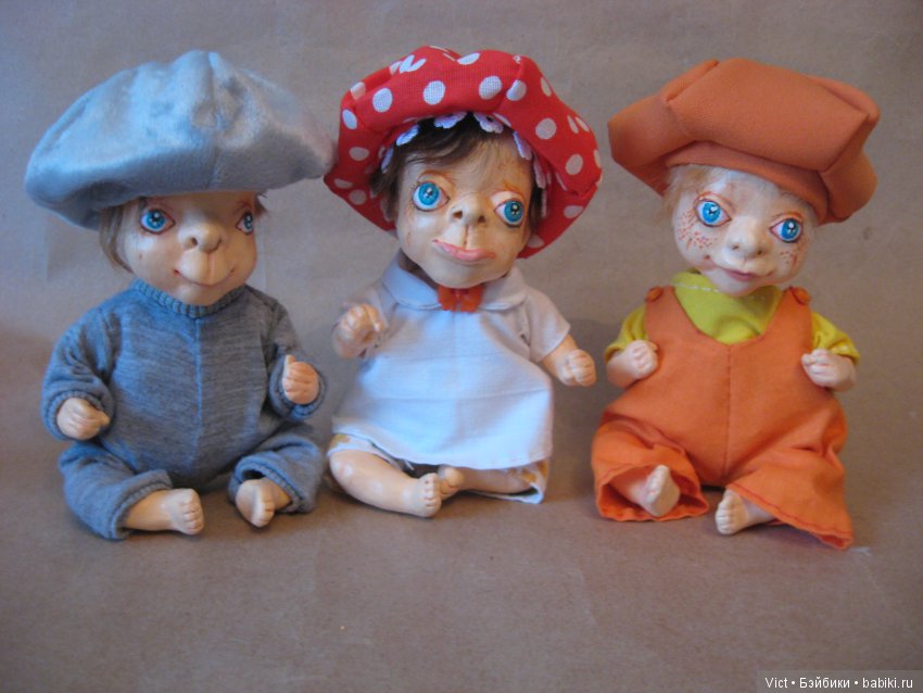 Ну хоть такие грибы — Лепка авторских игрушек и папье (фото 5)