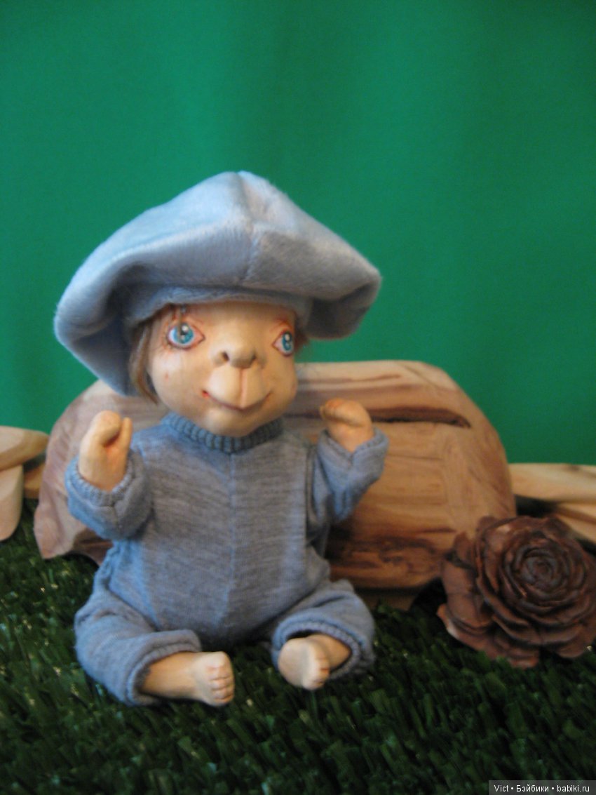 Ну хоть такие грибы — Лепка авторских игрушек и папье (фото 3)