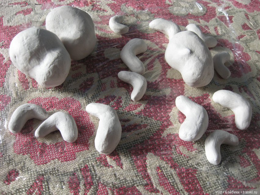 Ну хоть такие грибы — Лепка авторских игрушек и папье (фото 7)