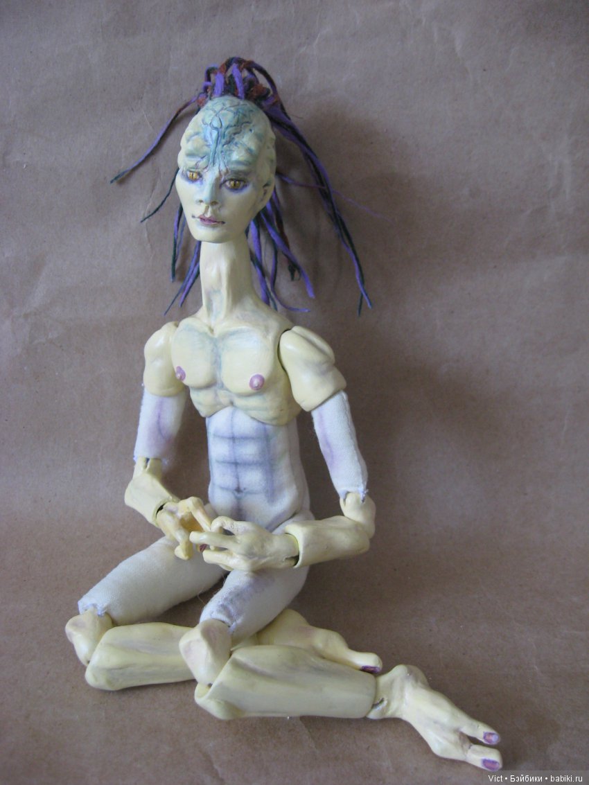 Странный — Лепка авторских кукол: полимерная глина (фото 8)