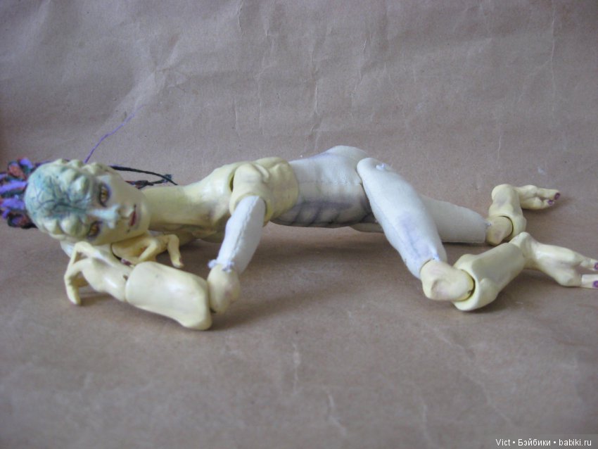 Странный — Лепка авторских кукол: полимерная глина (фото 9)