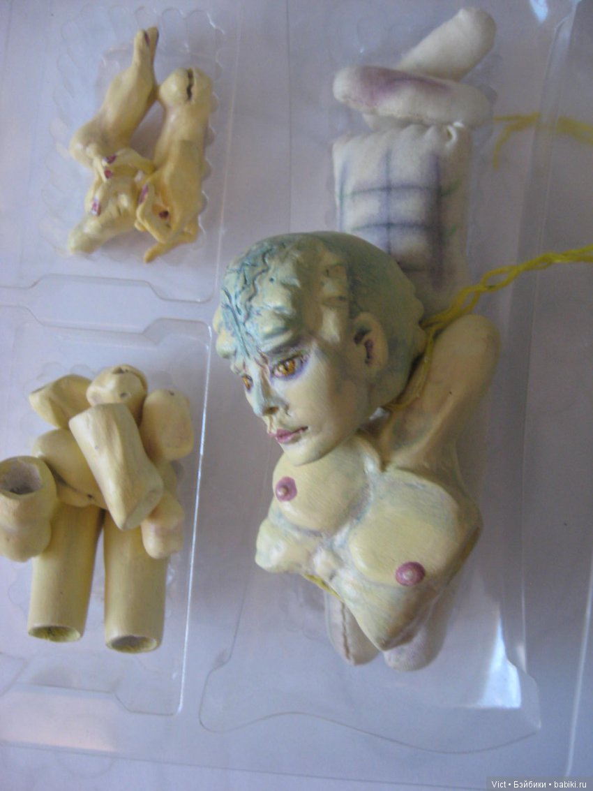 Странный — Лепка авторских кукол: полимерная глина (фото 7)