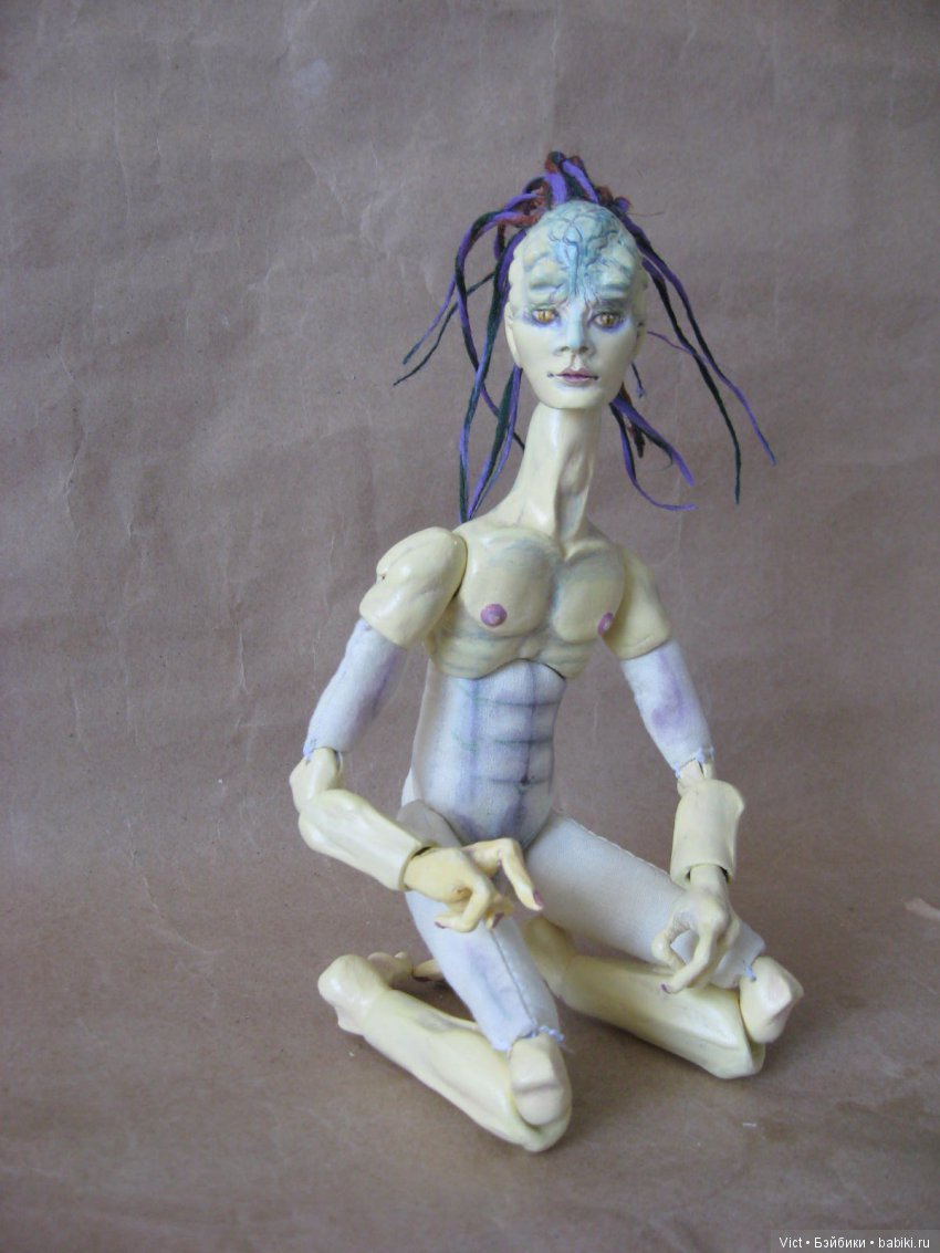 Странный — Лепка авторских кукол: полимерная глина