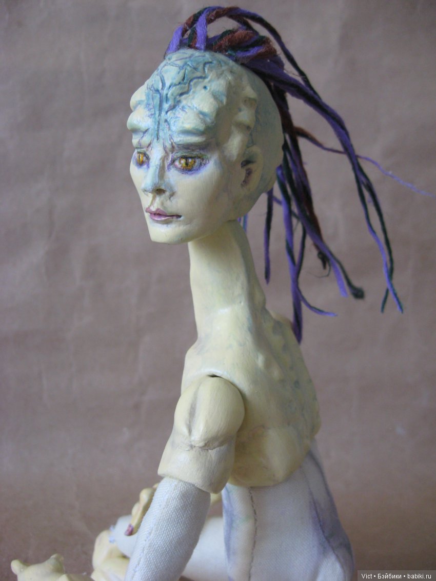 Странный — Лепка авторских кукол: полимерная глина (фото 10)