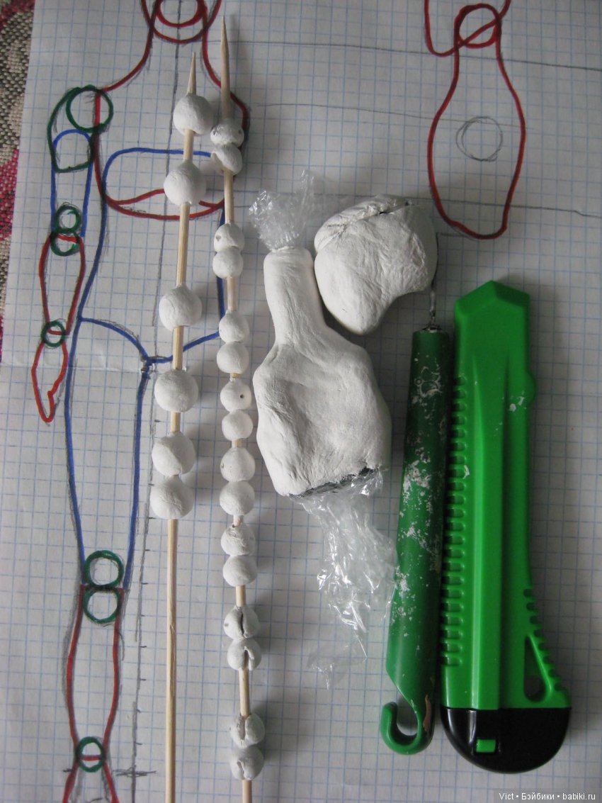 Странный — Лепка авторских кукол: полимерная глина