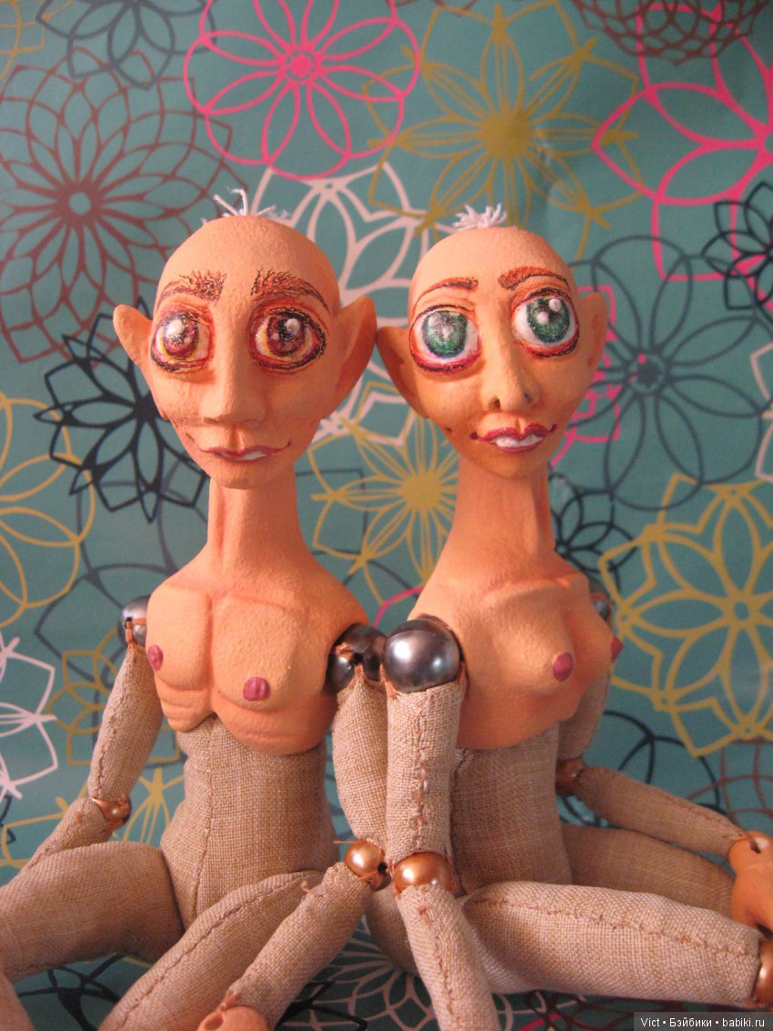 Пучеглазики — Лепка авторских кукол: полимерная глина (фото 2)