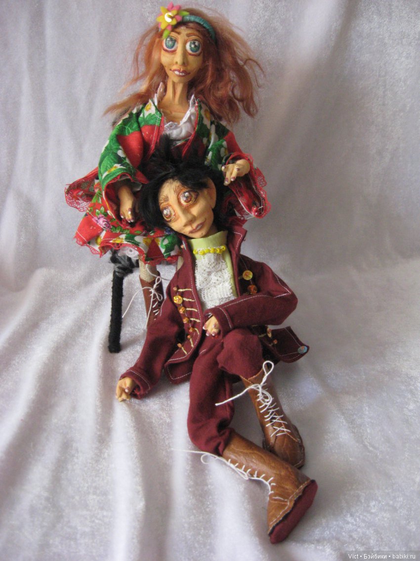 Пучеглазики — Лепка авторских кукол: полимерная глина (фото 3)