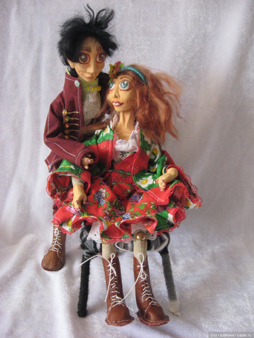 Пучеглазики — Лепка авторских кукол: полимерная глина (фото 4)