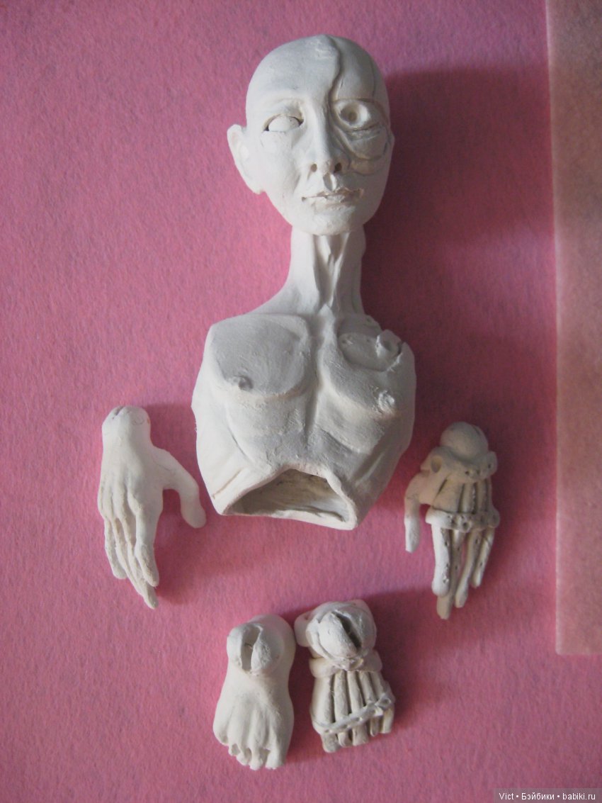 Константин — Лепка авторских кукол: полимерная глина (фото 2)