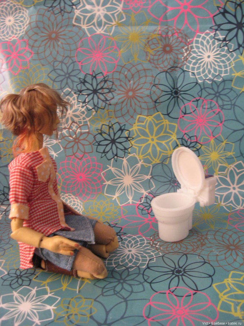 Один день из жизни настоящих мастериц. Или история одного... Унитаза | Бэйбики Один день из жизни настоящих мастериц. Или история одного... Унитаза