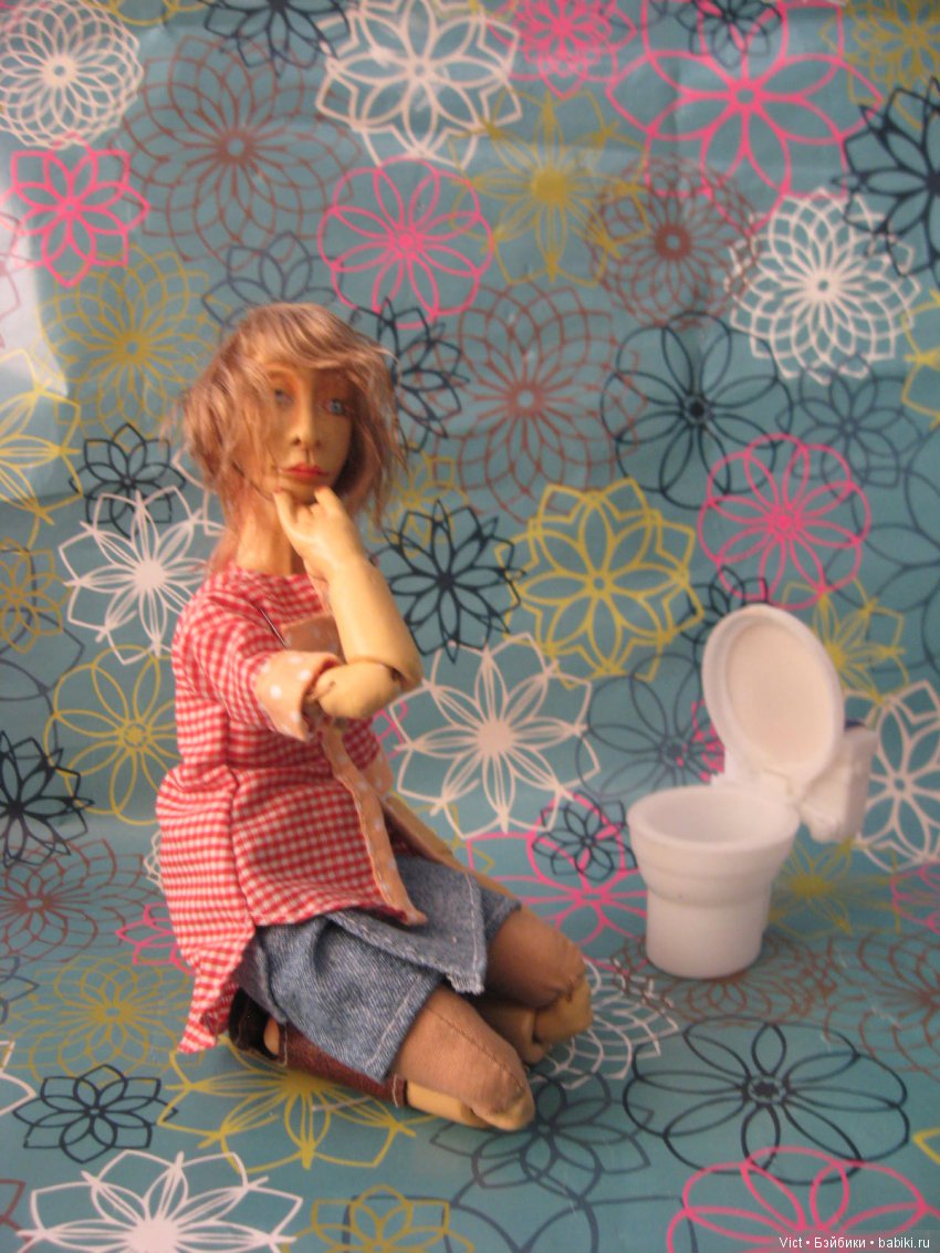 Один день из жизни настоящих мастериц. Или история одного... Унитаза | Бэйбики Один день из жизни настоящих мастериц. Или история одного... Унитаза