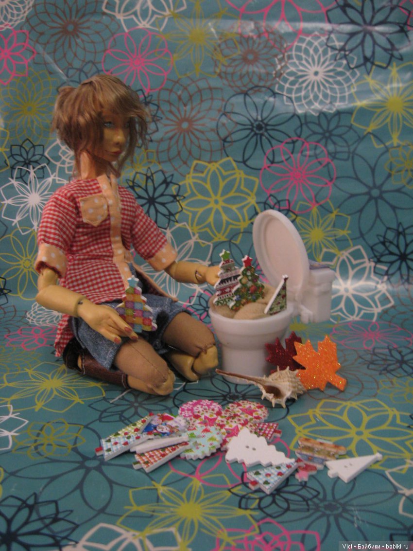 Один день из жизни настоящих мастериц. Или история одного... Унитаза