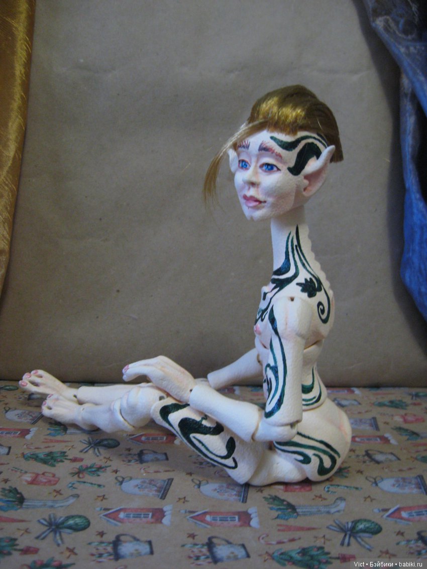 Гиан Амелиан — Авторские шарнирные куклы своими руками: лепка (фото 8)
