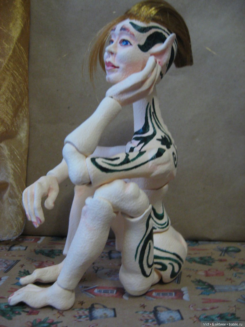 Гиан Амелиан — Авторские шарнирные куклы своими руками: лепка (фото 5)