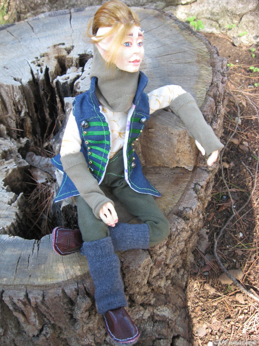 Оделся и выгулялся — Лепка авторских кукол: полимерная глина (фото 9)