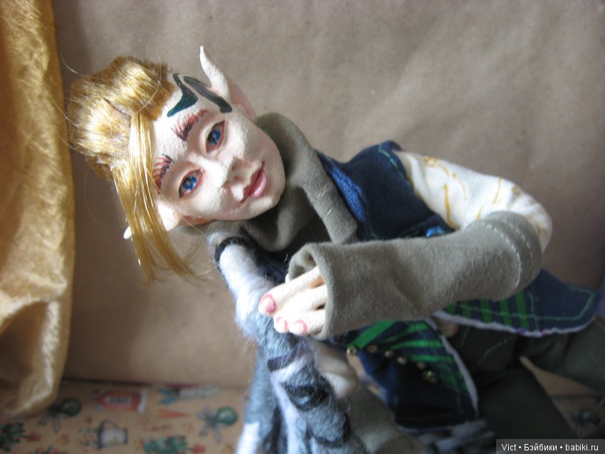 Оделся и выгулялся — Лепка авторских кукол: полимерная глина