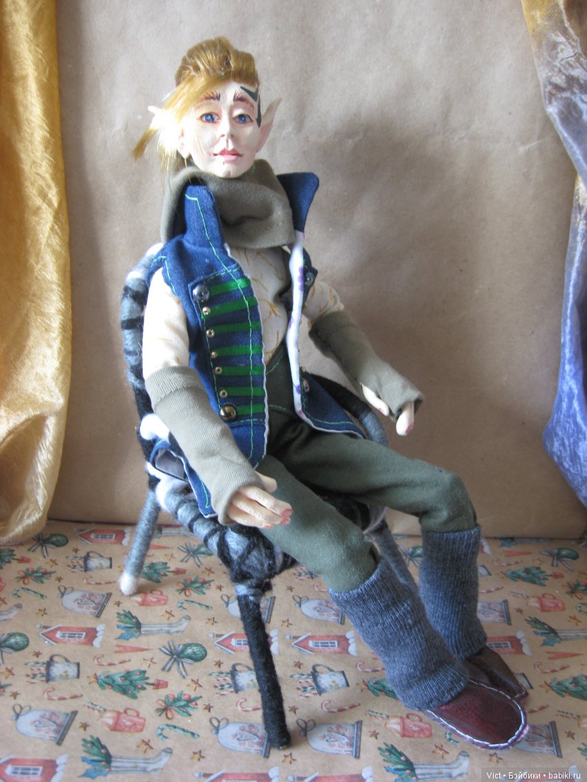 Оделся и выгулялся — Лепка авторских кукол: полимерная глина (фото 10)