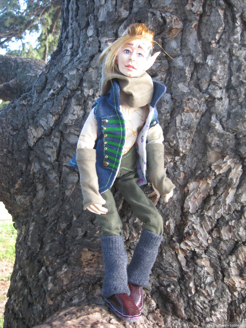 Оделся и выгулялся — Лепка авторских кукол: полимерная глина (фото 2)