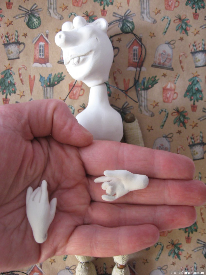 Падал прошлогодний снег — Лепка авторских кукол: полимерная глина (фото 2)