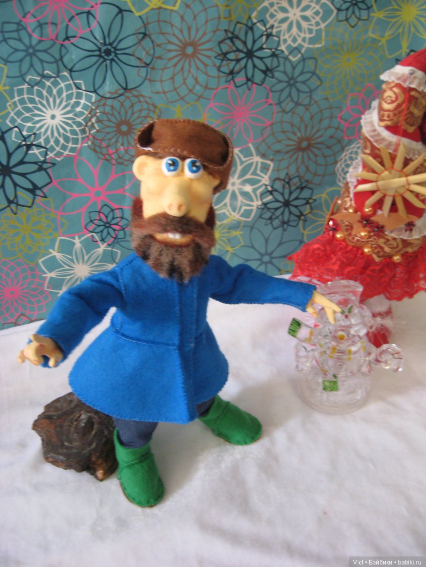 Падал прошлогодний снег — Лепка авторских кукол: полимерная глина (фото 7)