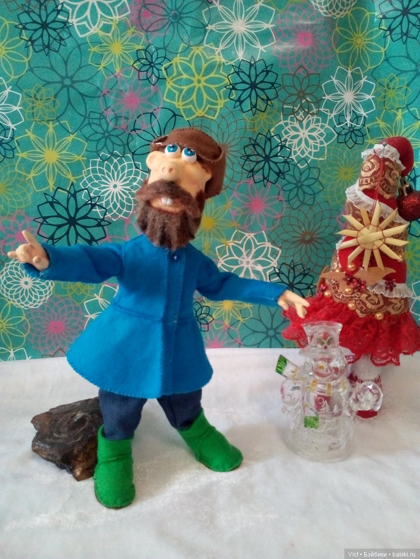 Падал прошлогодний снег — Лепка авторских кукол: полимерная глина (фото 6)