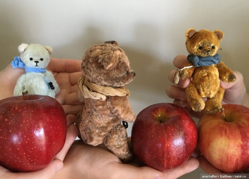 Три (медвежьих) грации — Домашние фото авторских игрушек: Тедди (фото 5)
