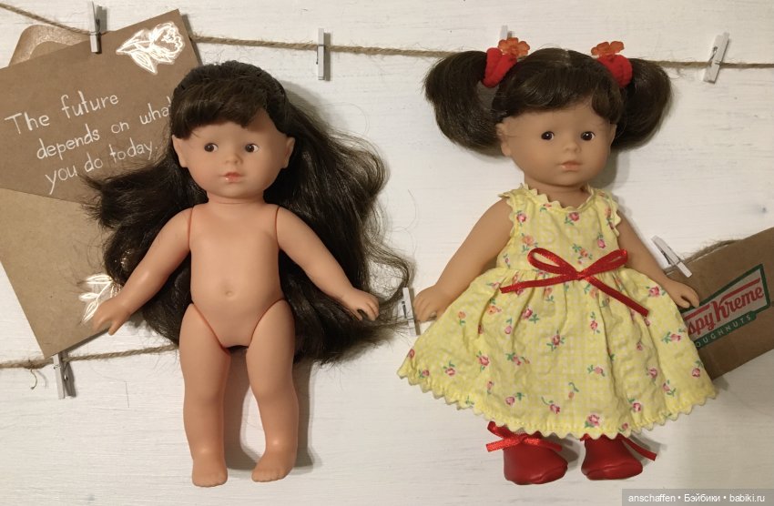 Mini Corolle: этнические куколки