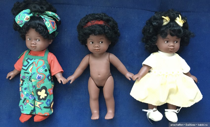 Mini Corolle: этнические куколки